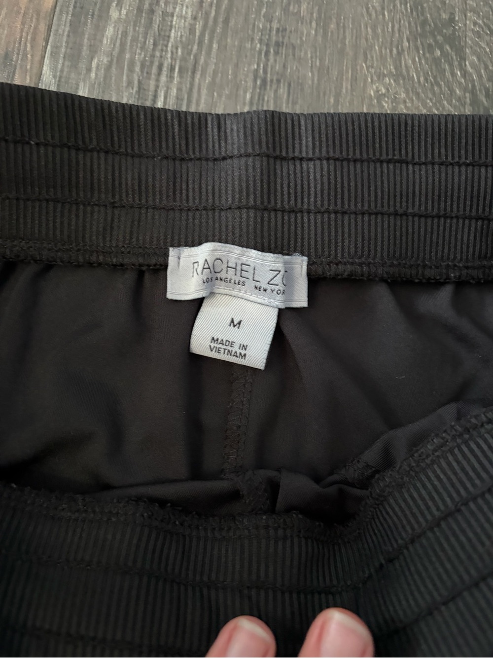 Rachel Zoe Black Cargo Sweat Joggers - Picture 2 of 2